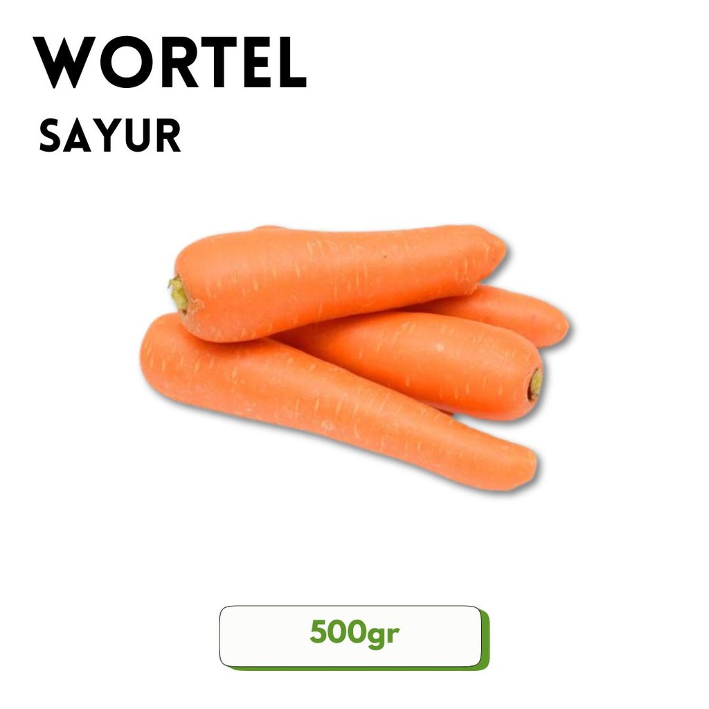 

Fresh Vegetable Store - Wortel Lokal / Wortel Sayur Segar [500G]