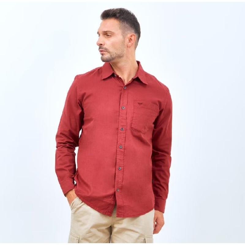 EMBA kemeja lengan panjang pria