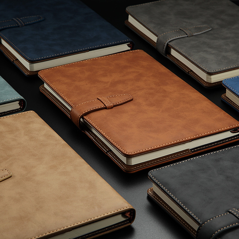 

Creative Office PU Leather Notebook A5 B5 Daily Planner Agenda 2024 Hardcover Notebook Business Diary Notepad Note Book cover