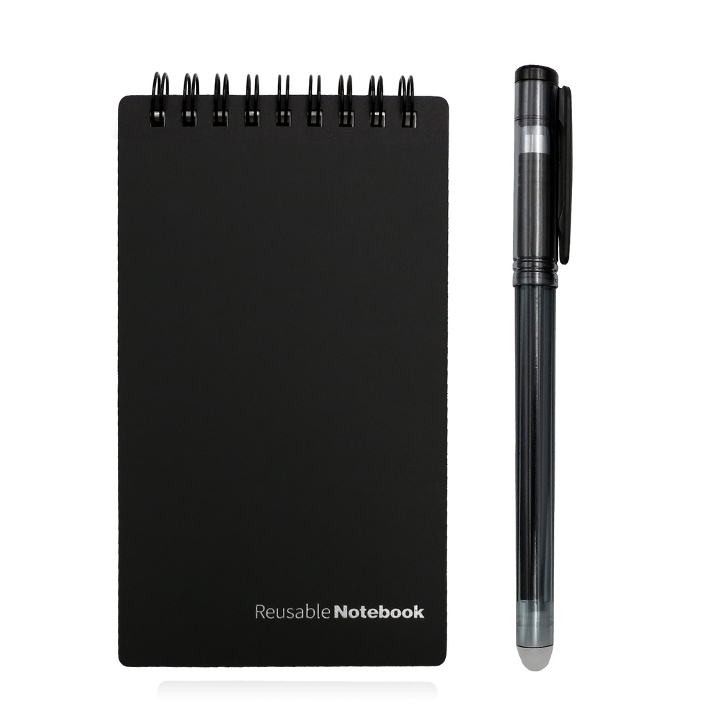 

A7 size Mini Erasable Notebook Smart Reusable notebook Microwave Wave Cloud Erase Notepad Portable Diary Office School