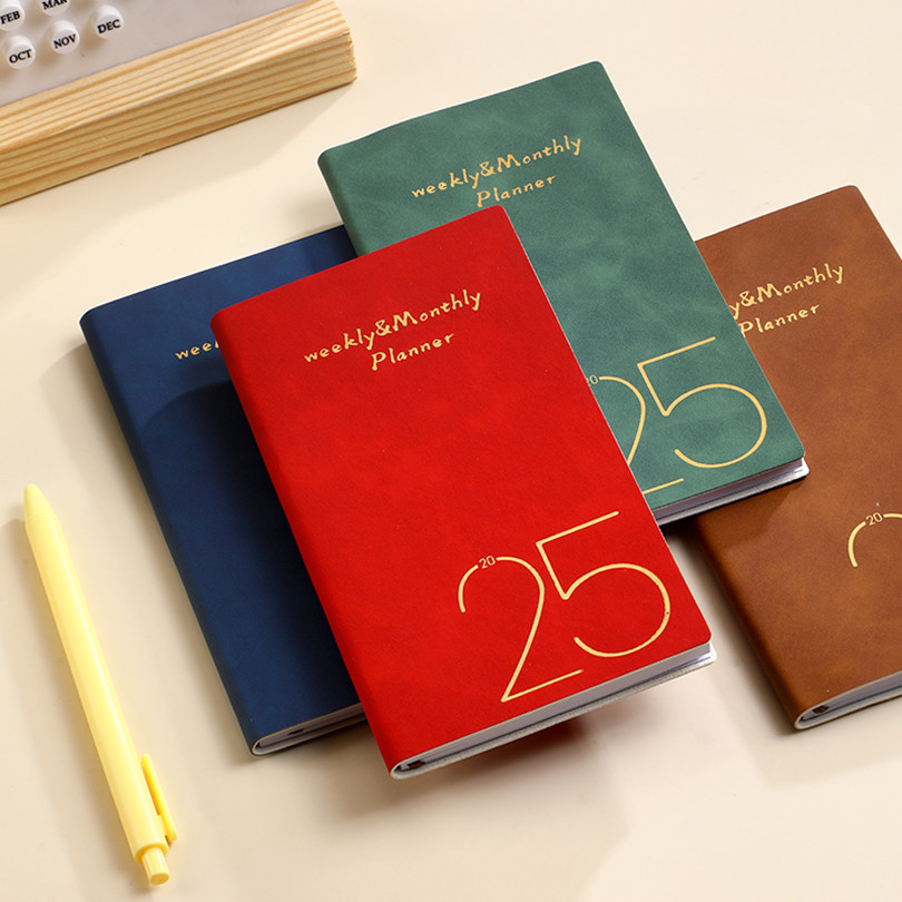 

Notebook Agenda 2025 Planner Cuadernos To Do List Note Book Journal Libretas Diary A6 Stationery Weekly Planner 2025 Notebook