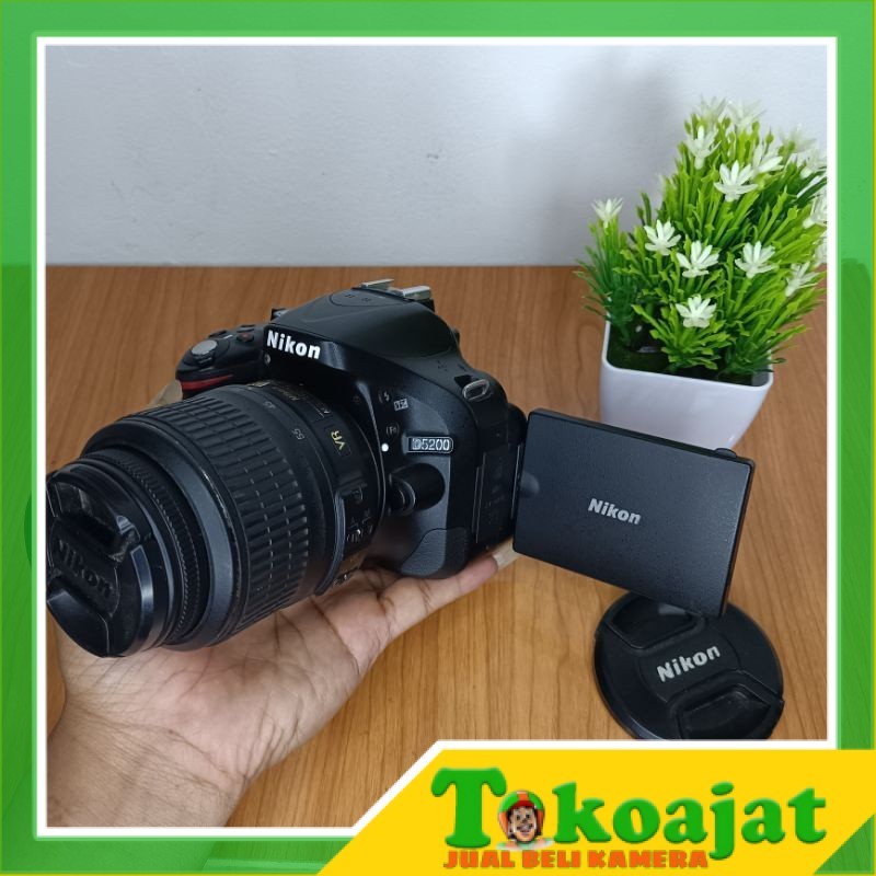 DSLR NIKON D5200 / KAMERA NIKON 5200 / NIKON 5200 TERMURAH