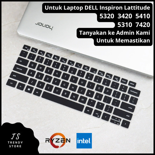 Keyboard Protector Dell 5320 3420 5410 5310 7420 Inspiron Latitude Cover Pelindung Keyboard
