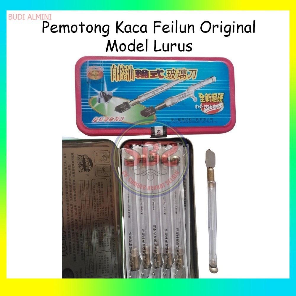 FEILUN FEI LUN Pemotong Kaca Feilun Original Asli Alat Pemotong Kaca Feilun Original Murah Glass Cut