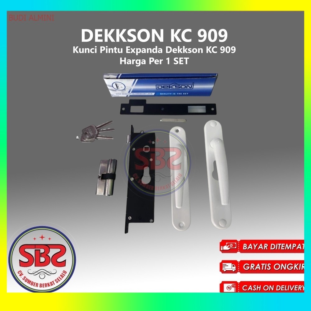 DEKSON DEKKSON KC909 Kunci Pintu Expanda Dekkson KC 909 White