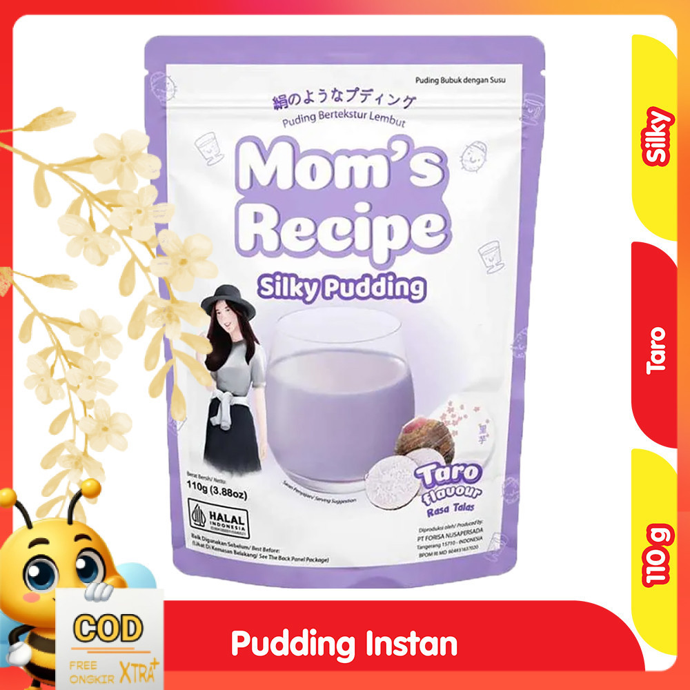 

Mom's Recipe Silky Pudding Instan Taro 110 g