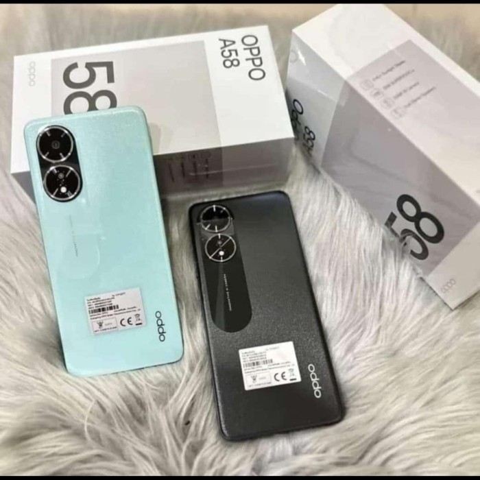 Oppo A58 Ram 6/128GB | Ram 8/128GB Bekas Original
