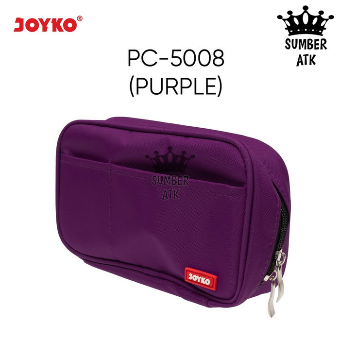 

[Ready] Kotak Tempat Pensil Pencil Case Joyko PC-5008 - Purple