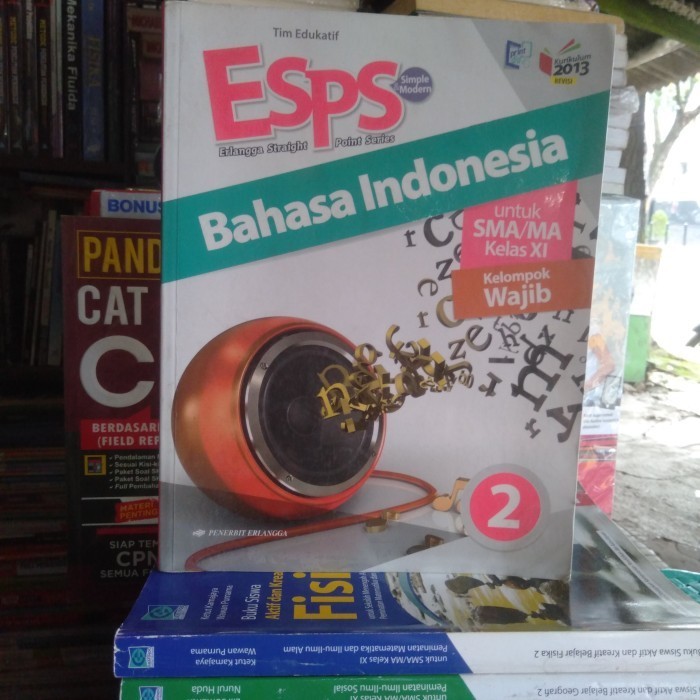 

Buku ESpS Bahasa Indonesia kelas 11 wajib (Erlangga) .