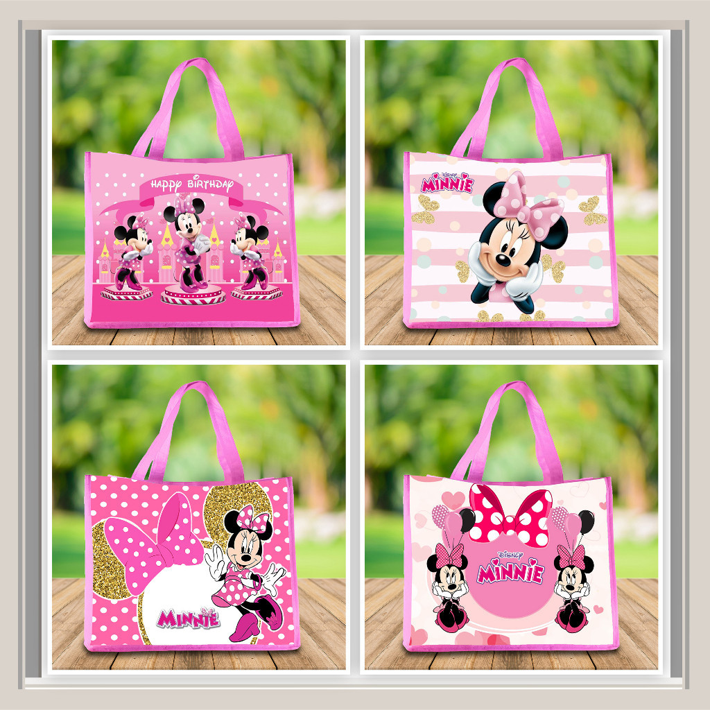 

Tas Ultah Ready Stok Landscape / Tas Ulang Tahun / Goodie Bag MINNIE MOUSE