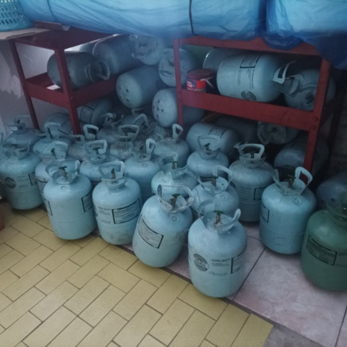 TABUNG FREON BEKAS R134 (BACA DESKRIPSI UNTUK PENGIRIMAN) HANYA INSTANT