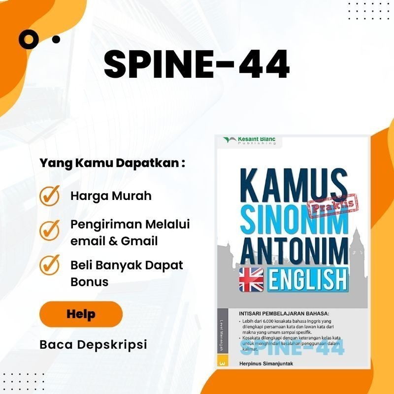 

Kamus Praktis Sinonim Antonim English