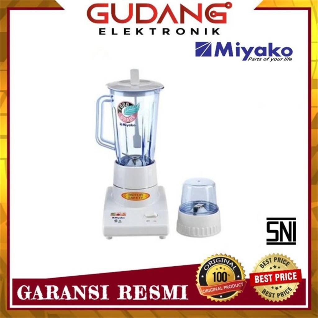 BLENDER KACA MIYAKO BL-101 GS 1 LITER 2 IN 1 BLENDER MIYAKO BL 101 GS