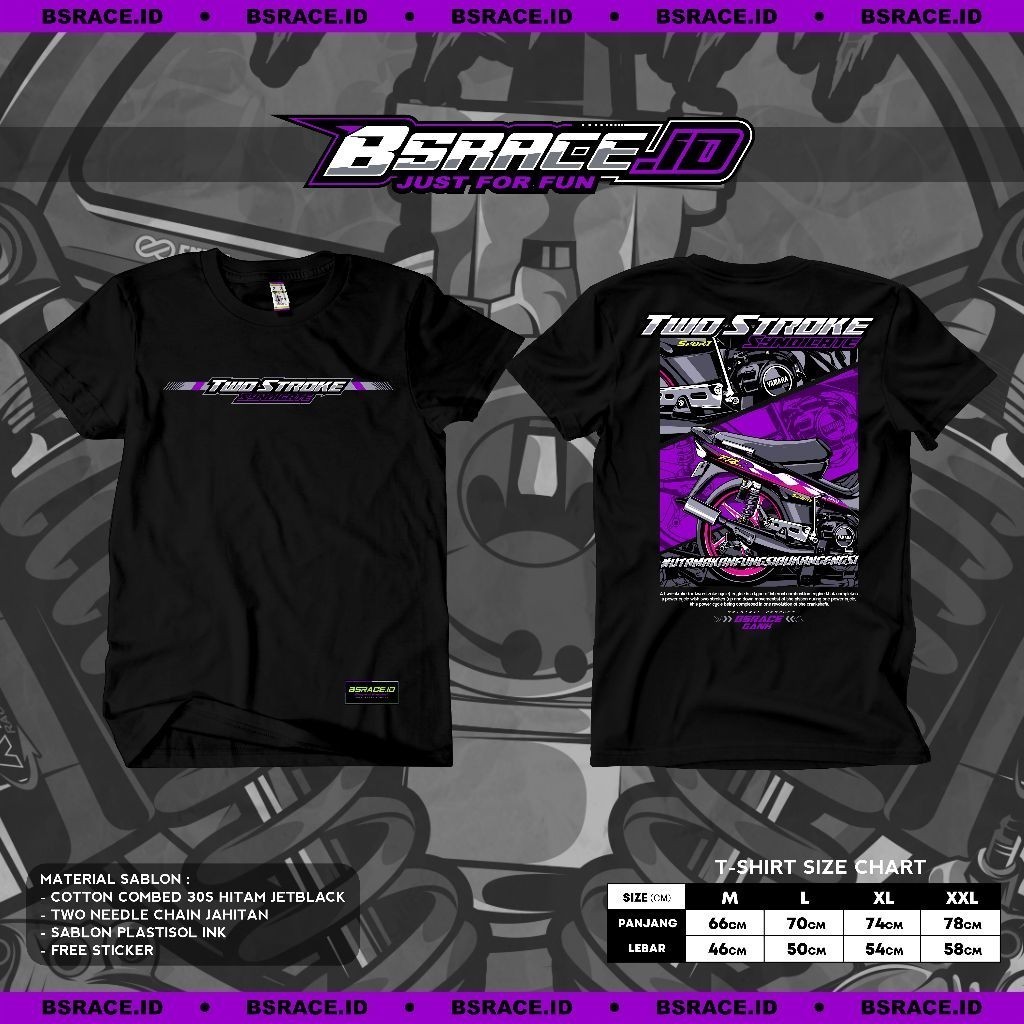 kaos 2stroke kaos two stroke terbaru kaos 2tak terbaru kaos 2tak indonesia kaos 2 stroke fizr