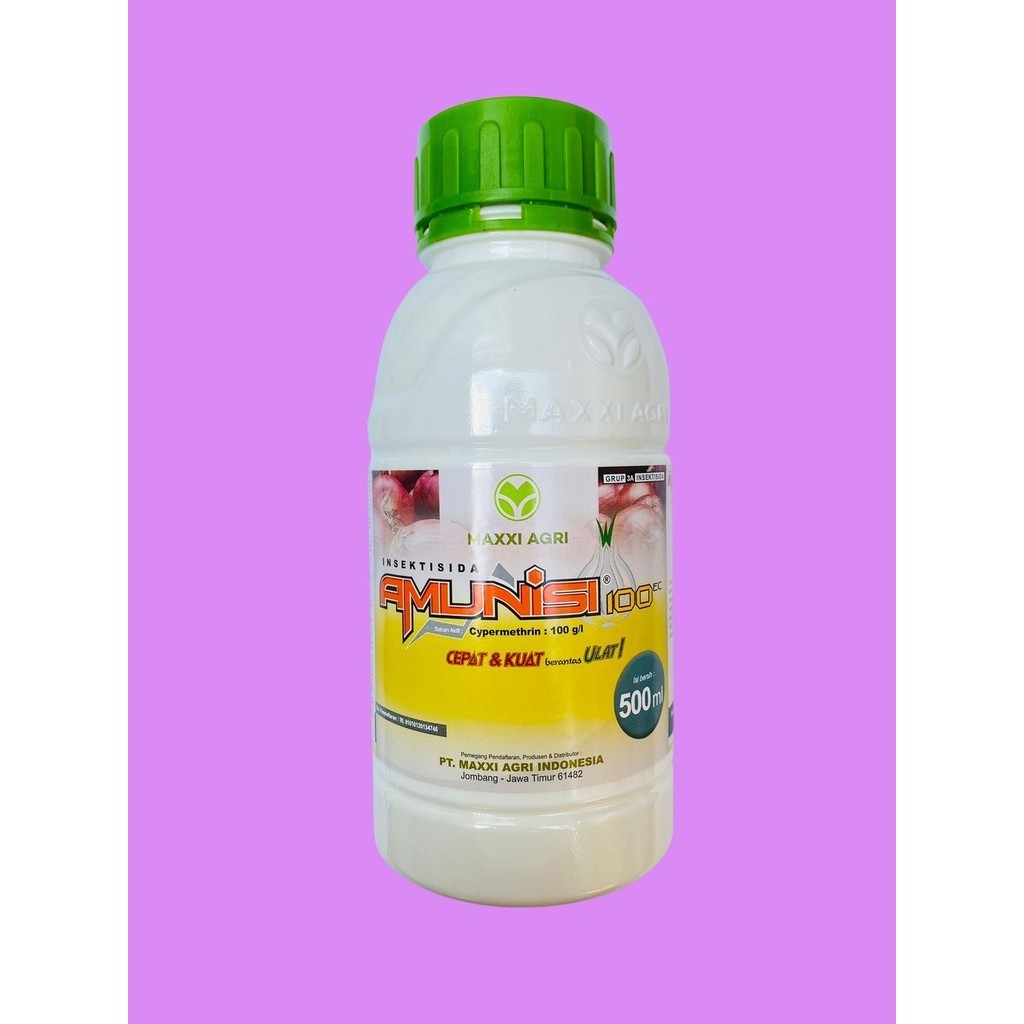 Insektisida kontak AMUNISI 100EC isi 500ml dari MAXXI AGRI