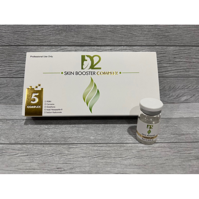 D2 skinbooster serum Salmon DNA skin booster complex ecer 1 pcs
