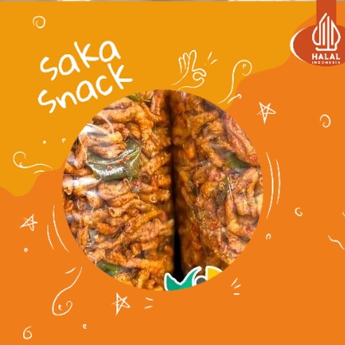 

500gram USUS AYAM PEDAS DAUN JERUK sakasnack
