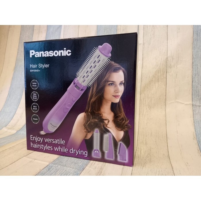 Panasonic Kuru Kuru Hair Styler EH-KA42-V Purple