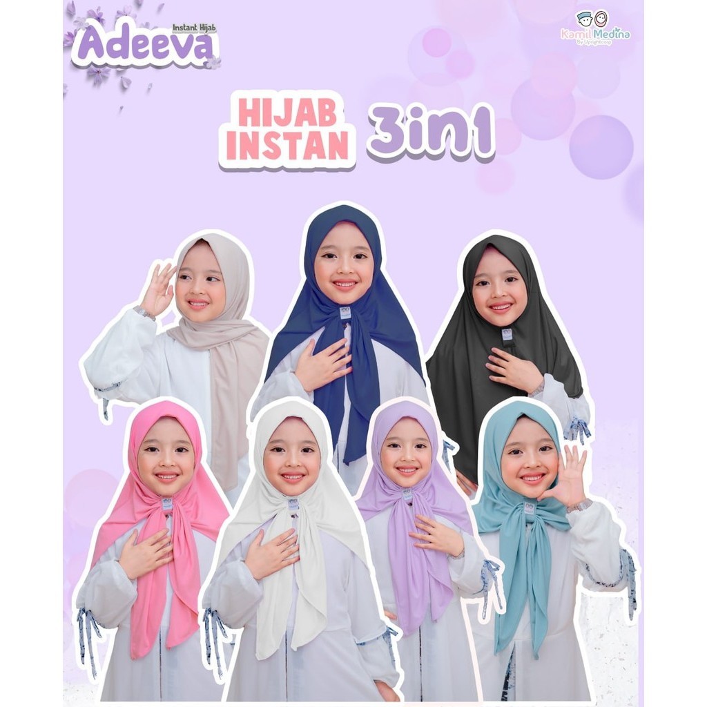 Stock Adeeva Instant Hijab by Kamil Medina
