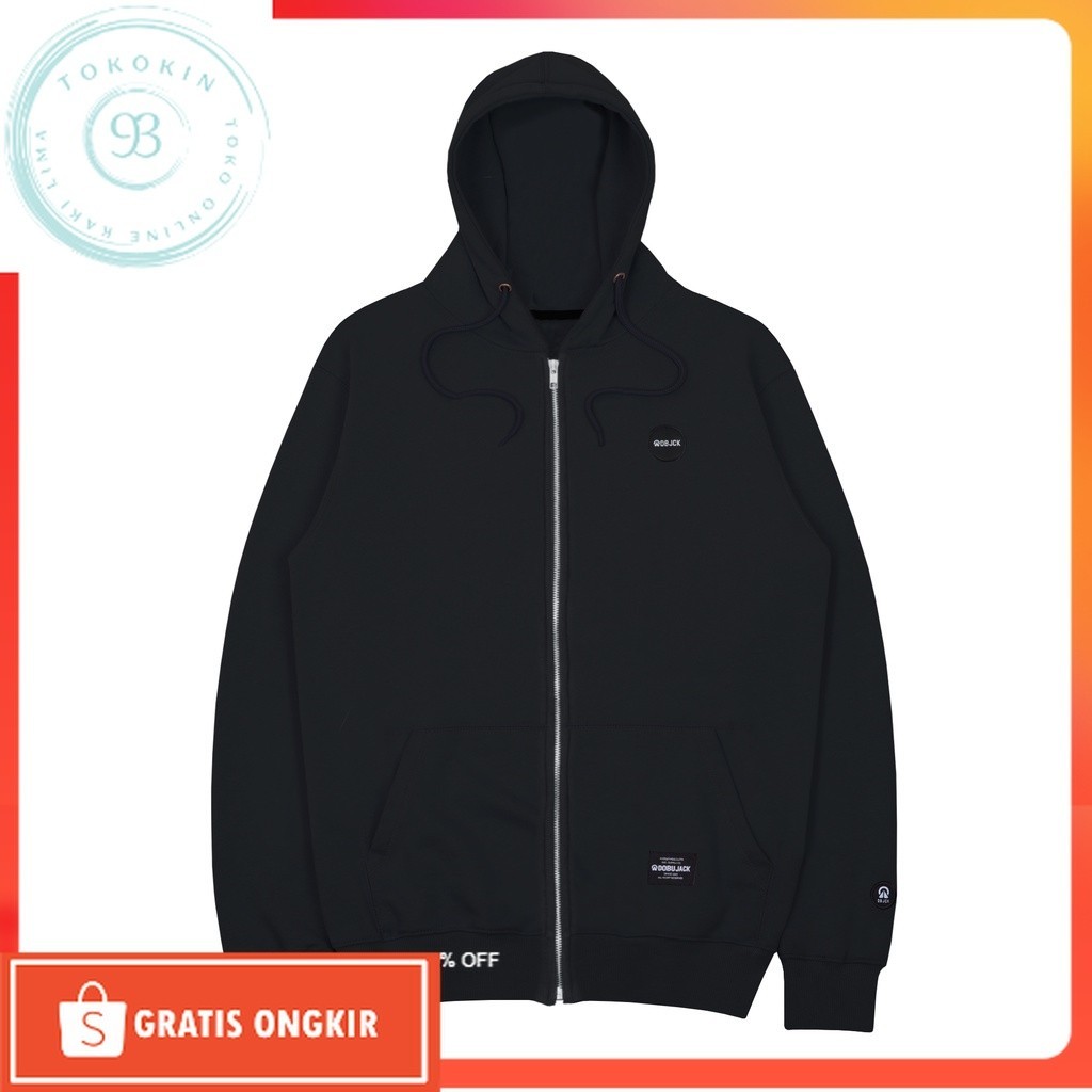 Hoodie Terkini / Dobujack Blank Black Hoodie