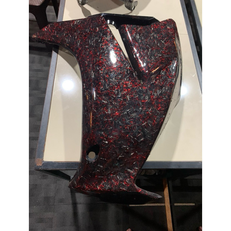 fairing body cbr k45a full carbon forged merah