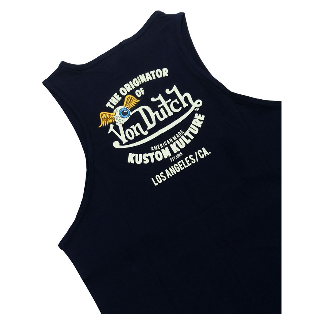 Von Dutch Sleeveless 1014 Navy Blue