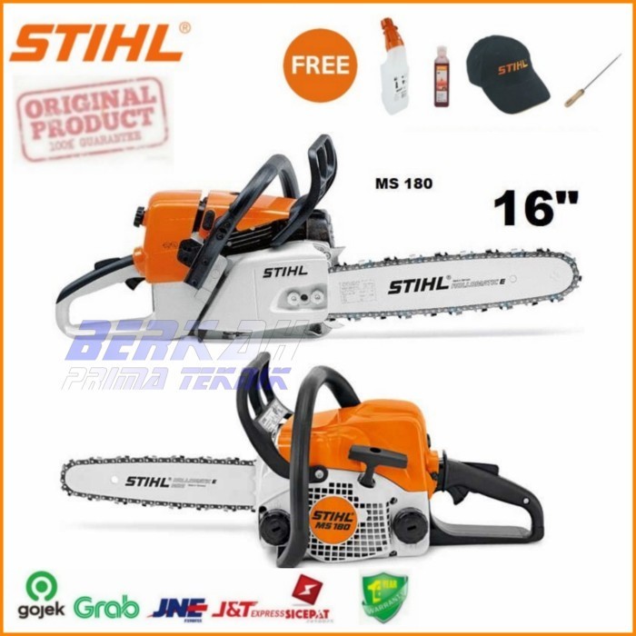 Mesin Gergaji Kayu/Gergaji Mesin/Chainsaw/Mesin senso STIHL MS-180 16"