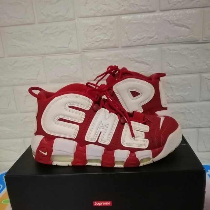 promo spesial SEPATU NIKE SUPREME X UPTEMPO SIZE 9