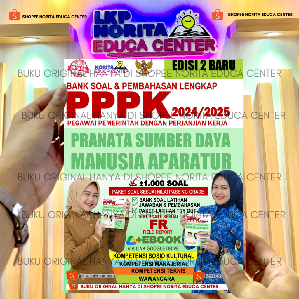 

[PROMO MURAH] BUKU PPPK PRANATA SUMBER DAYA MANUSIA APARATUR