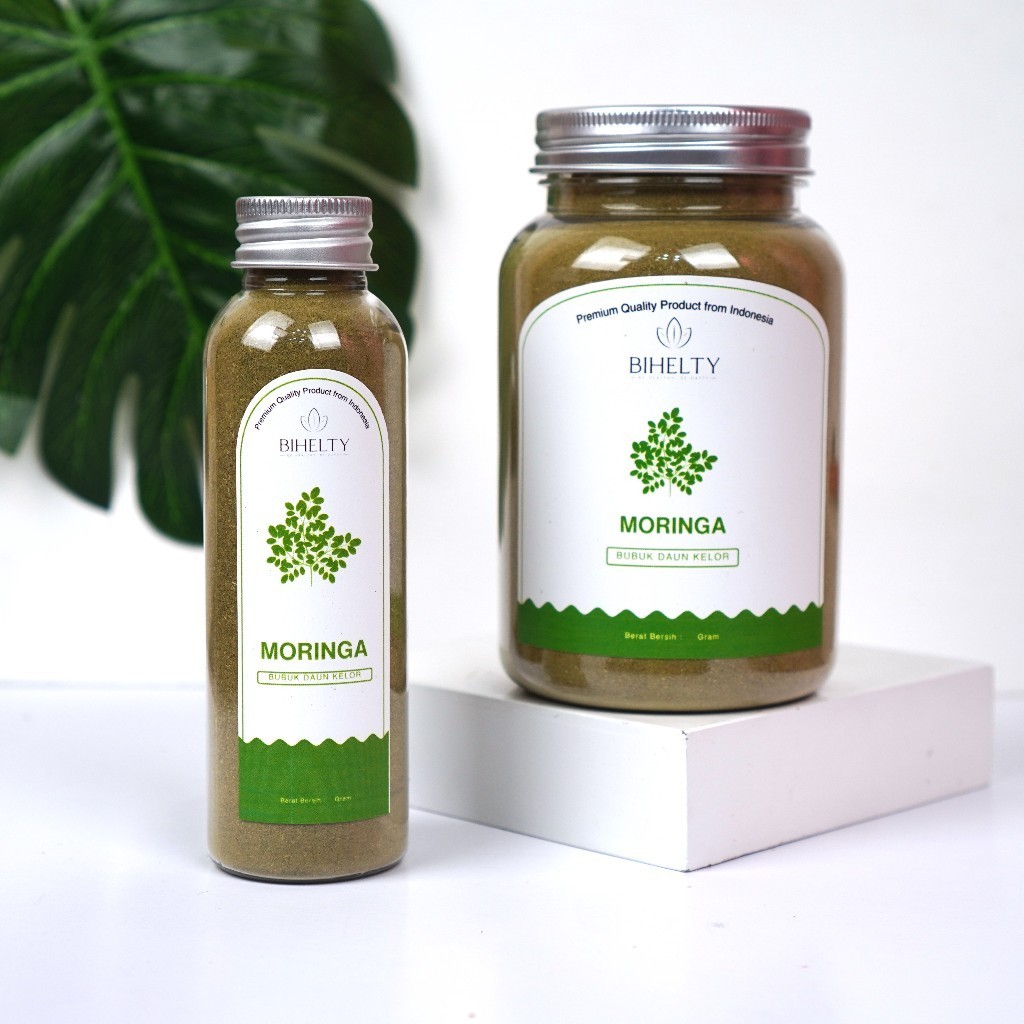 

Bihelty Daun Kelor Bubuk Organik Moringa Powder Organic