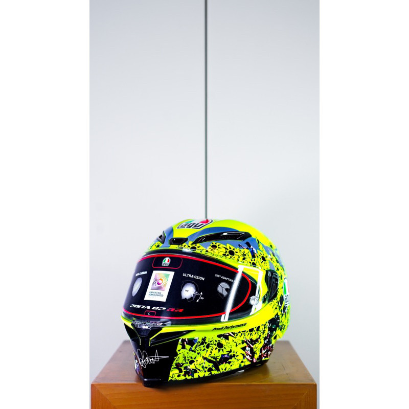Helm AGV Pista GPRR Misano 2 Fans 2 Size L Euro Original