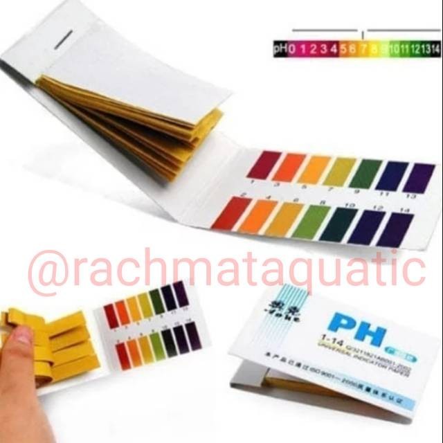 Kertas Lakmus / kertas PH air. Untuk mengetahui kualitas air.