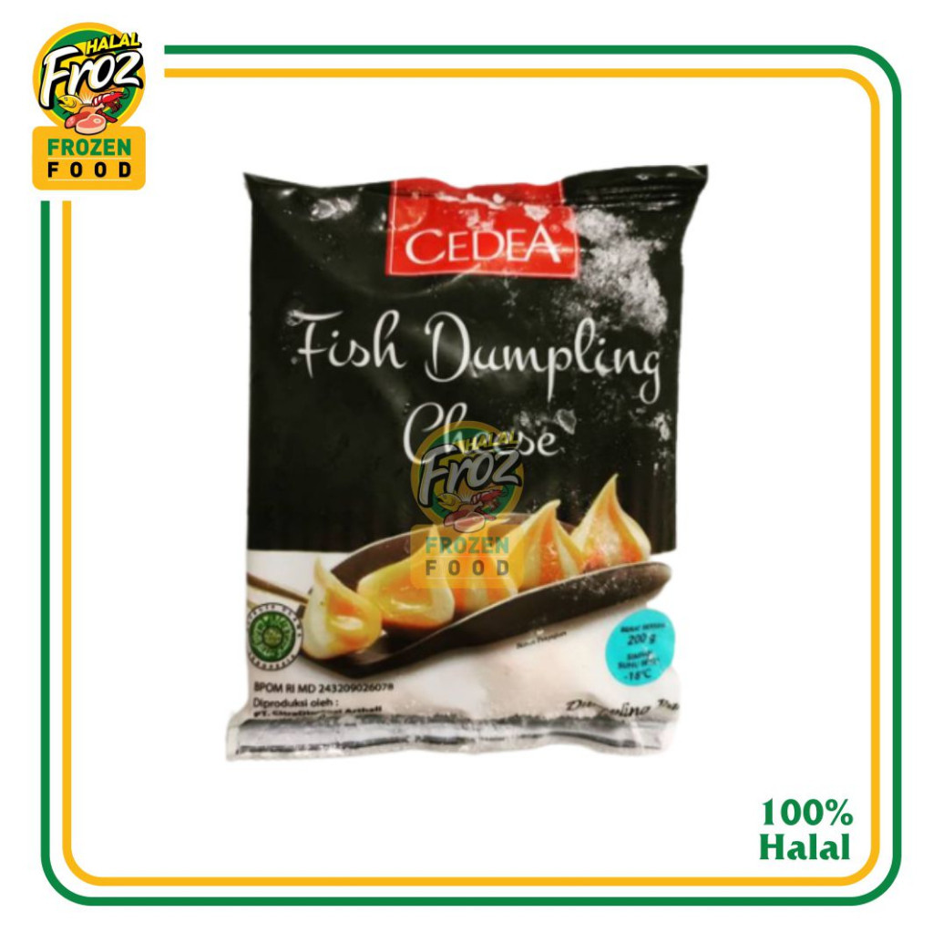 

Fish Dumpling Cheese Keju Cedea 200gr [Gosend-Ready]Gosend Ready, Paling murah, Terlaris