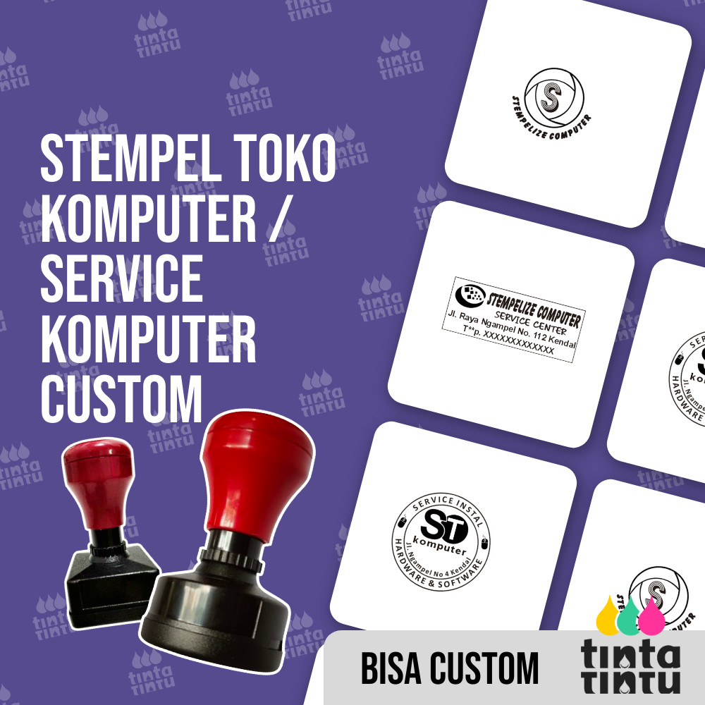 

Stempel Toko Komputer / Service Komputer Custom