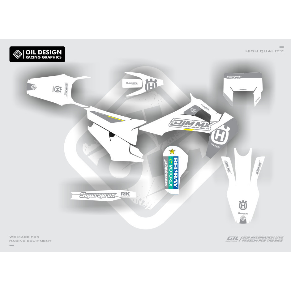 Decal Oildesign Husqvarna