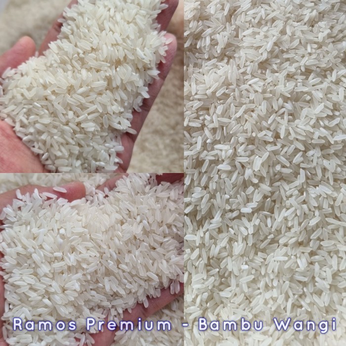 

Promo Termurah - sukron_86 Beras Ramos Premium 2 KG - Merk Bambu Wangi Super
