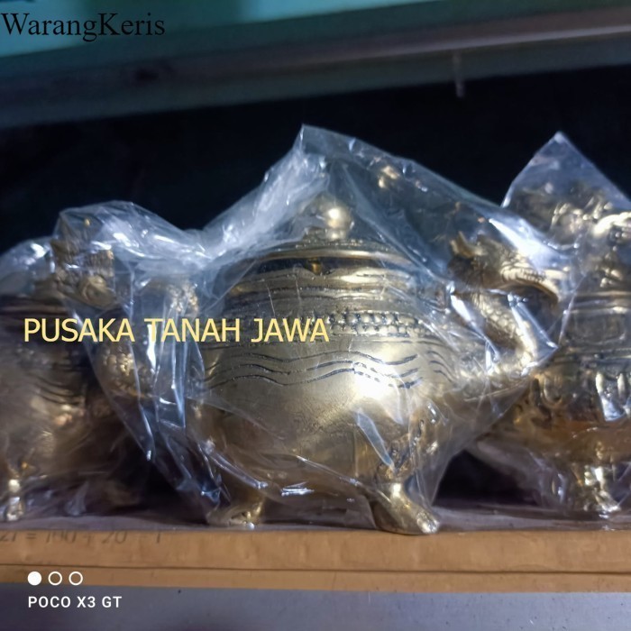 asbak rokok kendi bukhur naga full kuningan Terlaris PTJ76 murah