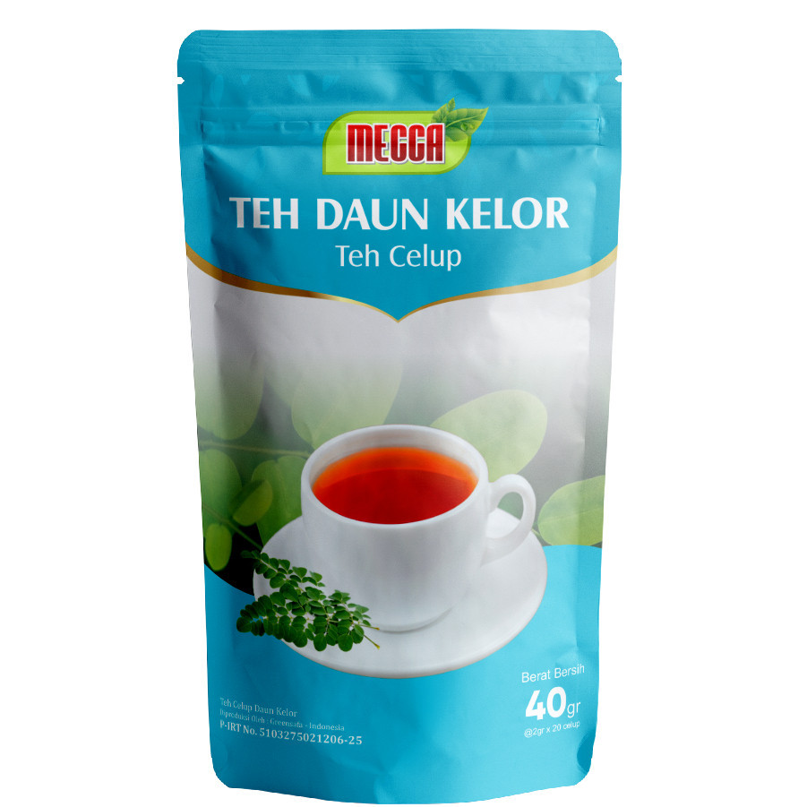 

Mecca Teh Daun Kelor Teh Pouch menurunkan kadar gula darah 40 gr