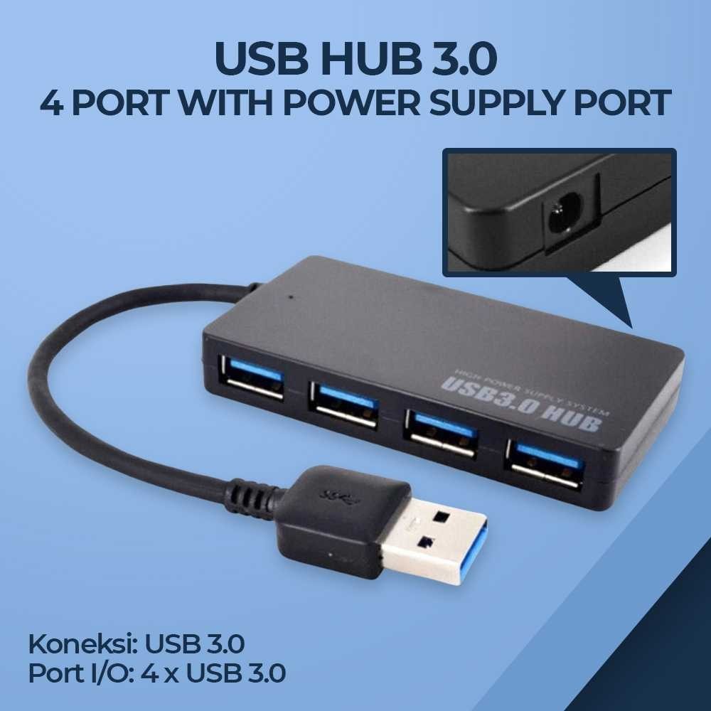 USB HUB 3.0 with Power Supply