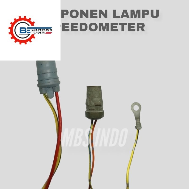FITING RUMAH LAMPU SPEEDOMETER UNIVERSAL BESAR KECIL SKUN BULAT SPEDOMETER KOMPONEN SPEEDOMETER UNIV