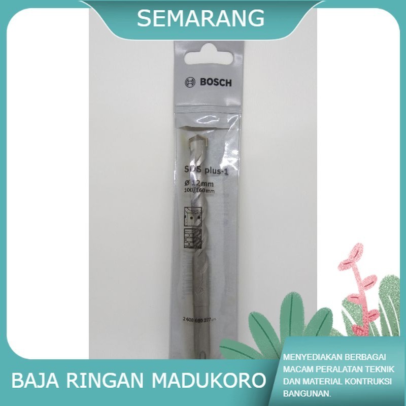 (BRSP) MATA BOR BETON SDS PLUS BOSCH 12mm x 100/160mm / MATA BOR TEMBOK BETON