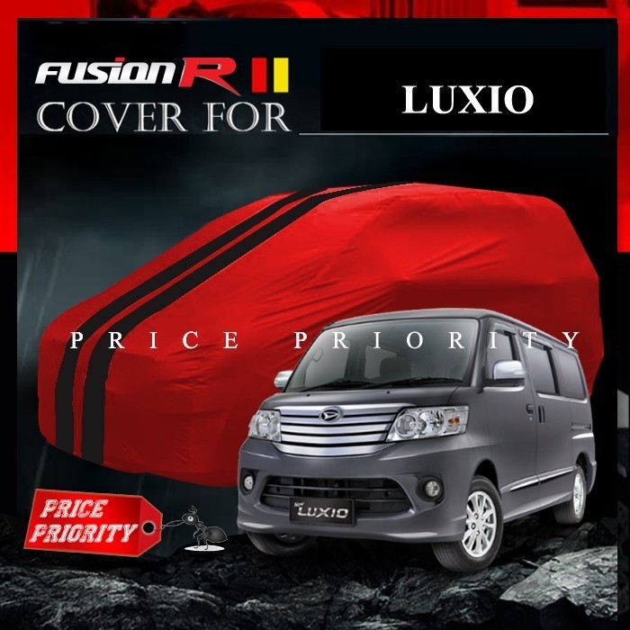 Cover Mobil LUXIO Premium / Sarung Mobil WARNA LUXIO Waterproof - Merah