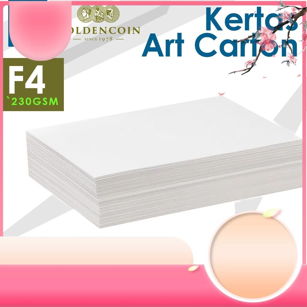 

Promo Kertas Art Carton F4 230gsm / Kertas Art Paper F4 230gr / Art Karton 230gram