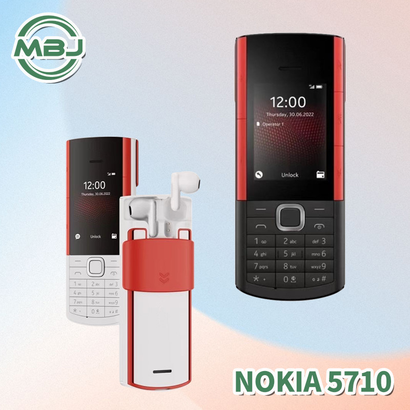 [Hot] Nokia 5710 XpressAudio (2.4" + Dual SIM) 2G New Cell Phone