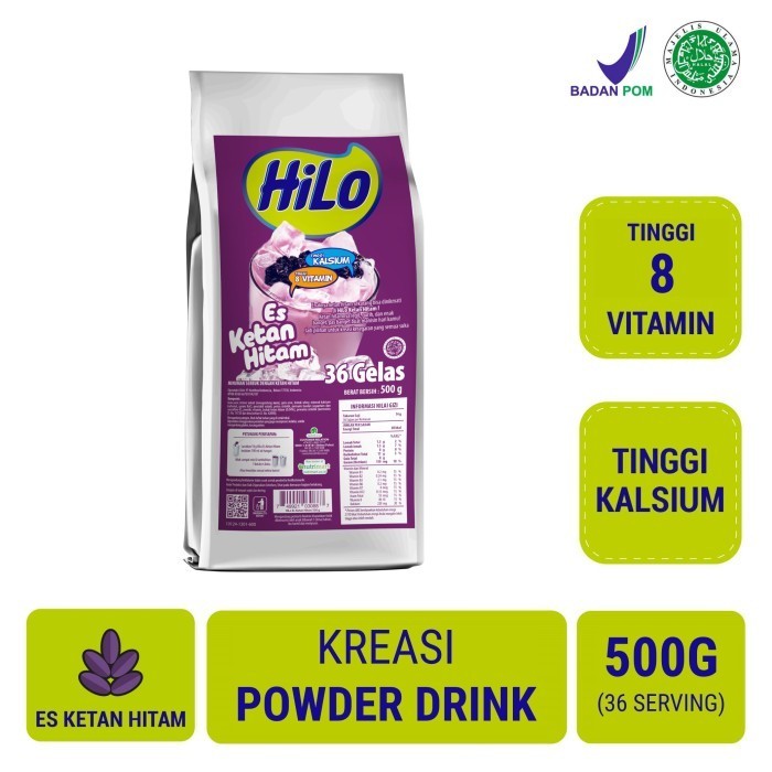 

Terbaru[Promo] HiLo Es Ketan Hitam 500gr - Powder Drink Tinggi Kalsium