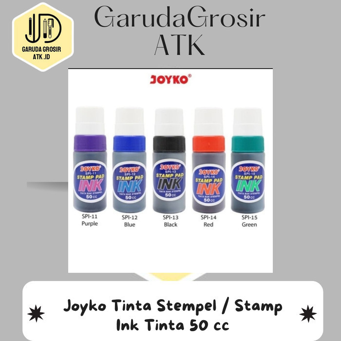 

Joyko Tinta Stempel / Stamp Ink Tinta 50 cc - Hitam SPI-13