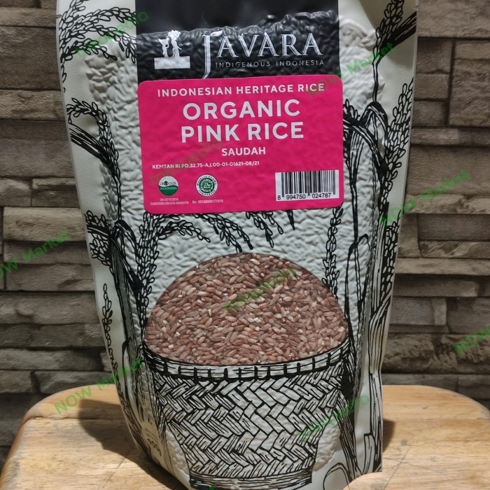 

Organic Pink Rice (Beras Merah Organik) by Javara 1kg