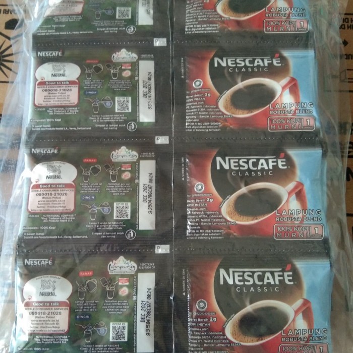 

Best-Promo Nescafe Clasic @2gr x 60pcs