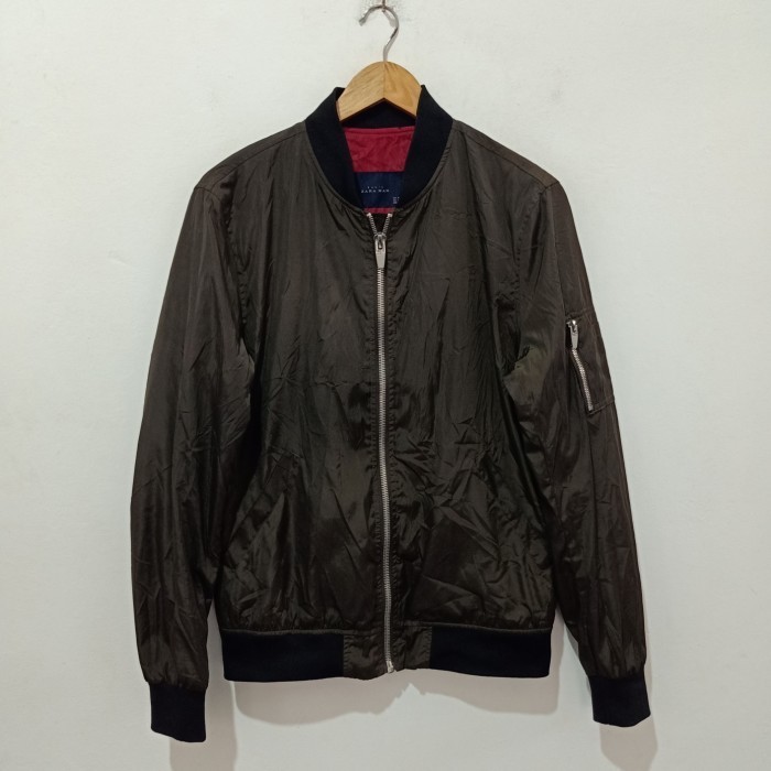 ZARA MAN Basic Bomber Jaket