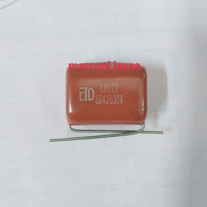 kapasitor Milar CBB22 684J 630V -MU14
